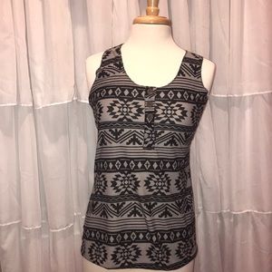 Handmade Tribal Printed Tank Top